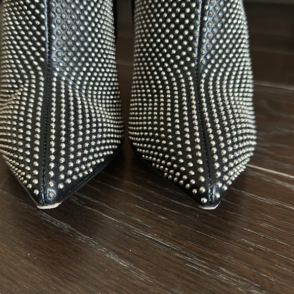 Giuseppe Zanotti Black Studded Booties - Picture 14 of 14